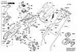 Bosch 3 600 HB9 A00 Citymower 18 Lawnmower 18 V / Eu Spare Parts